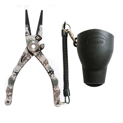Danco Admiral Aluminum Fishing Pliers (Green Digi-Camo) JB Tackle