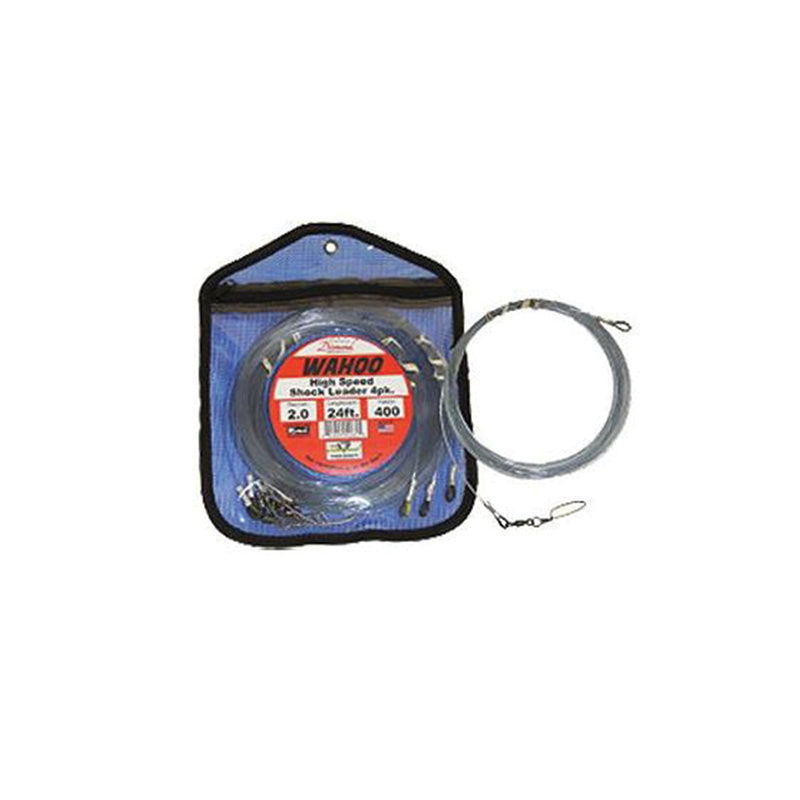 diamond fishing products wahoo lures Diamond Fishing Wahoo High Speed Shock Leaders - 150lb - 24ft