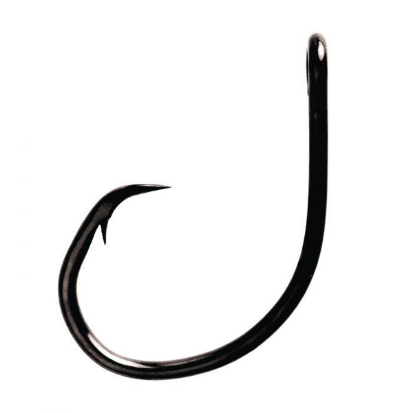 Eagle Claw L2004GH-10/0 Lazer Circle Mid-Wire Non-Offset Hook Platinum