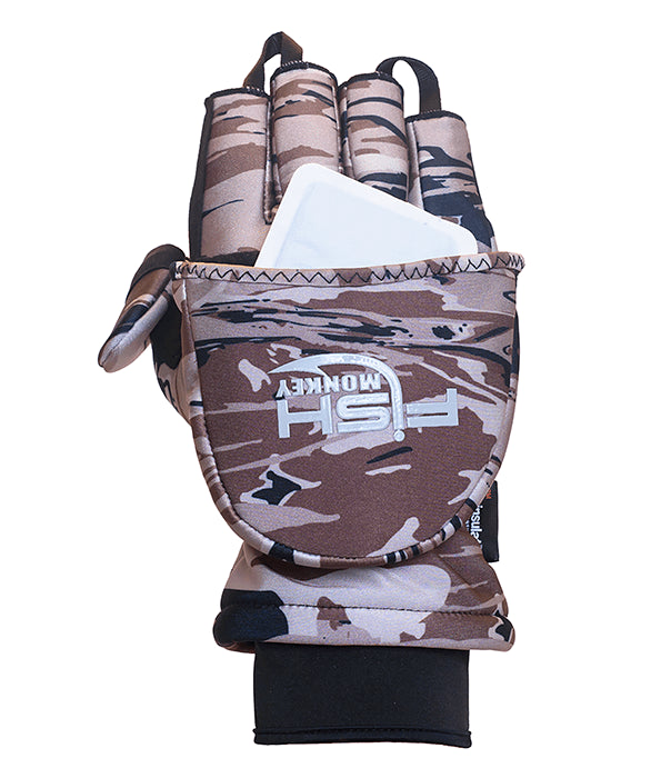 Fish Monkey FM25 Tundra Premium Insulated Mitten Fishing Glove