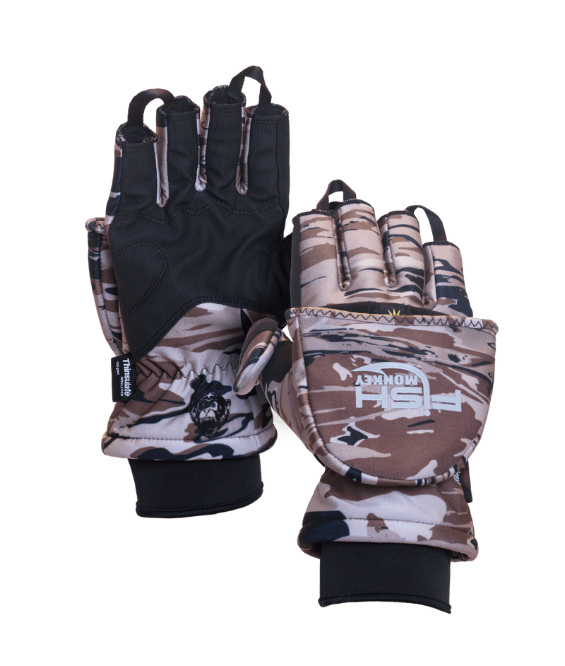 Fish Monkey FM25 Tundra Premium Insulated Mitten Fishing Glove