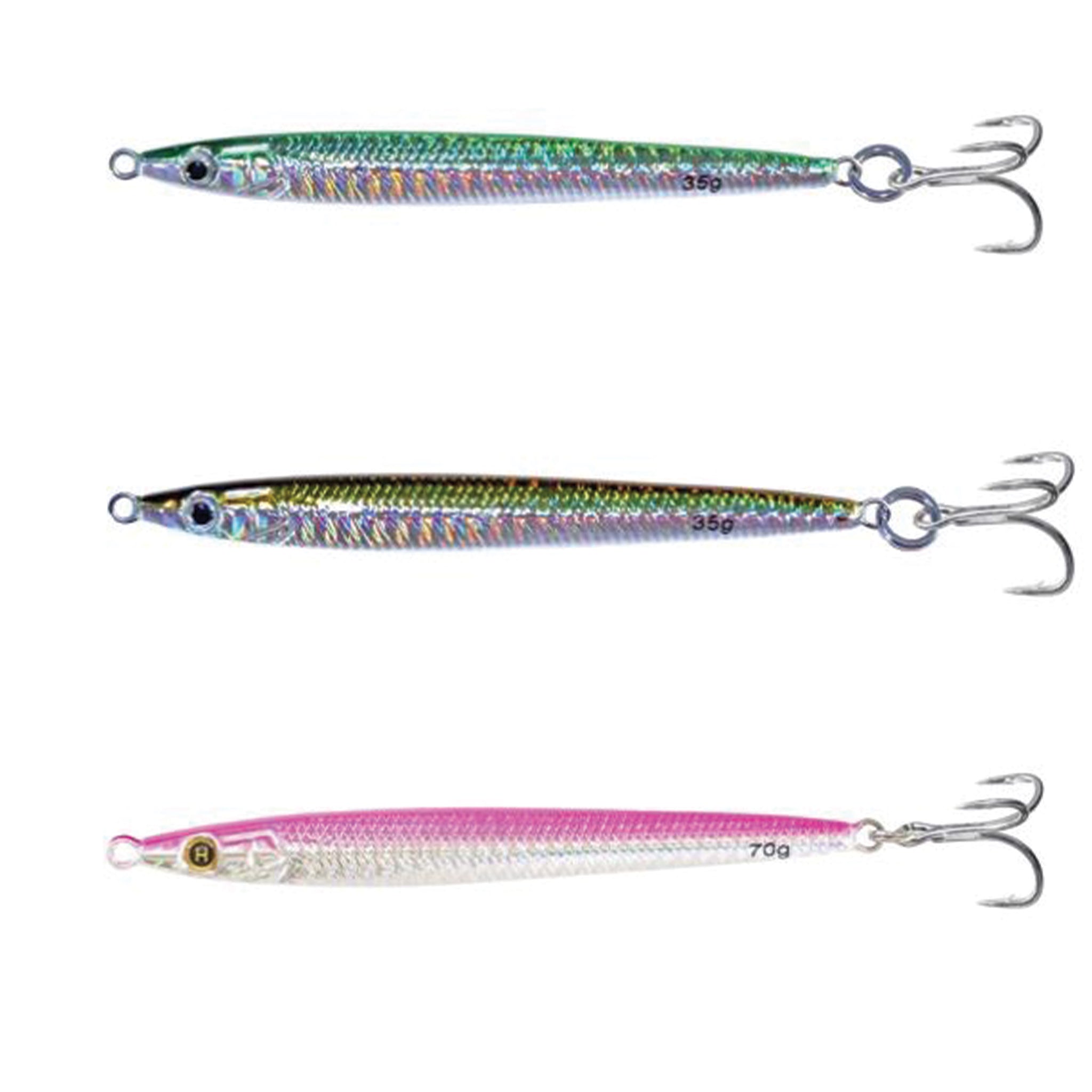 Hogy Sand Eel Jig VMC Treble Hook – J&B Tackle Co