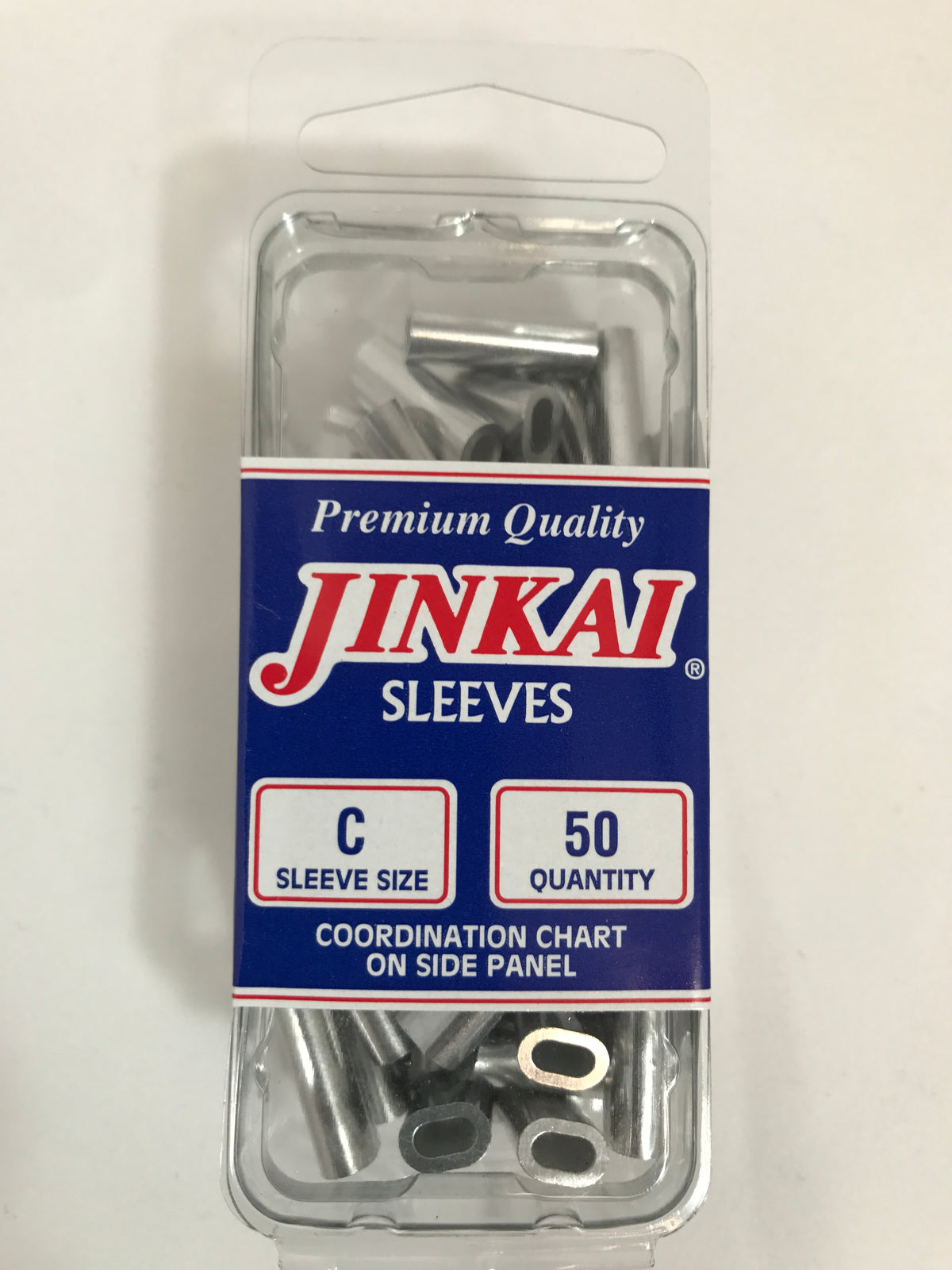 Jinkai Crimp Sleeves 50 Pack J&B Tackle Co