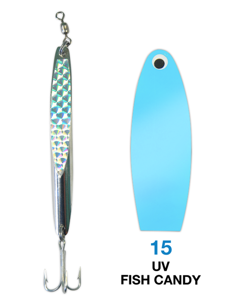 Deadly Dick Lure #2 Long Casting 1 3/8oz UV Fish Candy