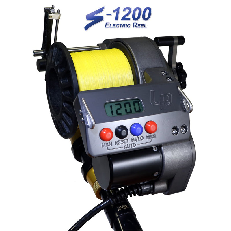 deep drop tackle electric fishing reels Lindgren-Pitman Reels S-1200 Electric