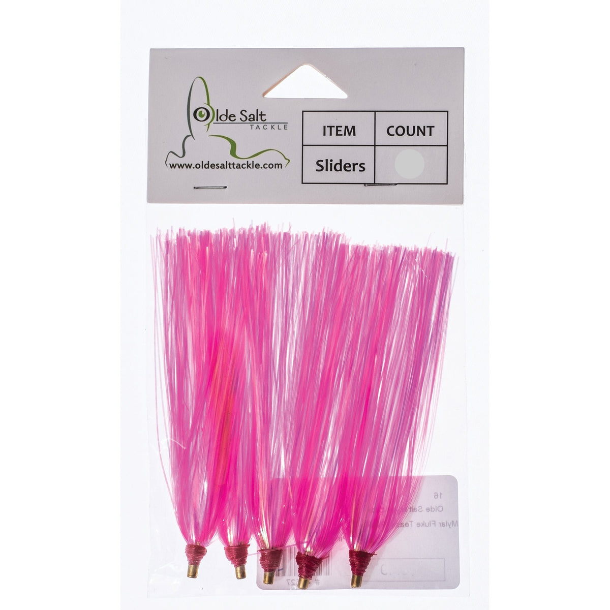Olde Salt Slider Mylar Fluke Teasers | J&B Tackle — J&B Tackle Co