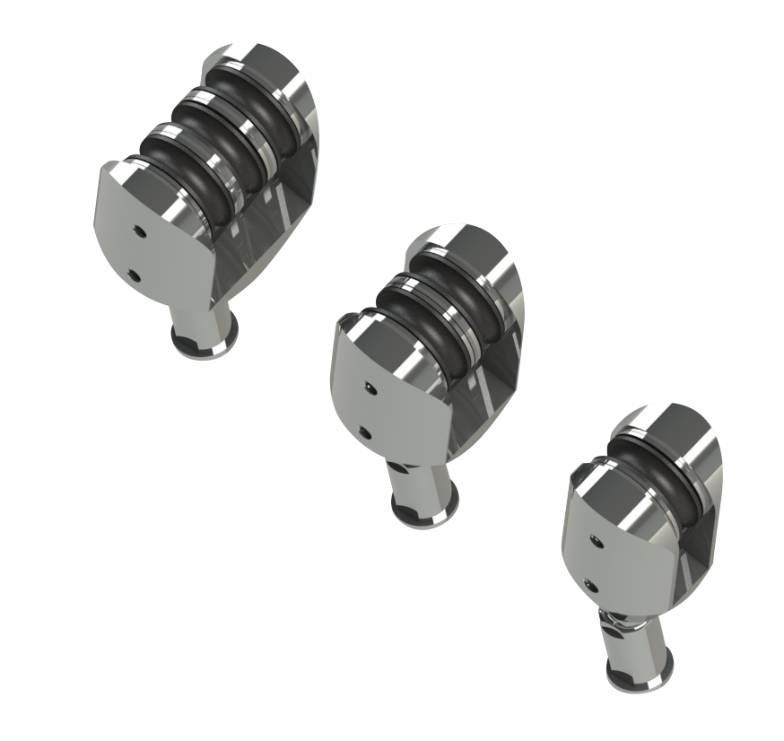 Rupp Marine Outrigger Pulley Clusters
