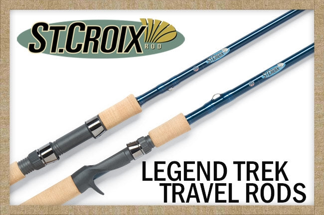 St. Croix Rods Legend Trek LTS70MF3 Spinning Travel Rod St. Croix Rods Legend Trek LTS70MF3 Spinning Travel Rod