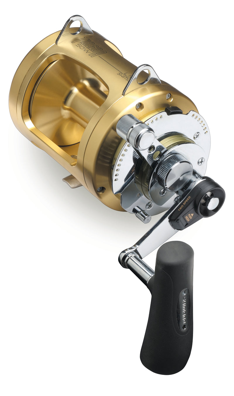 Shimano Tiagra A Two Speed Lever Drag Conventional Reels