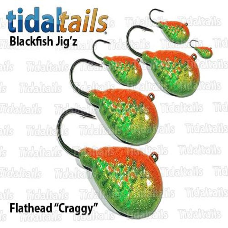 Tidaltails "Craggy" Blackfish Jig'z
