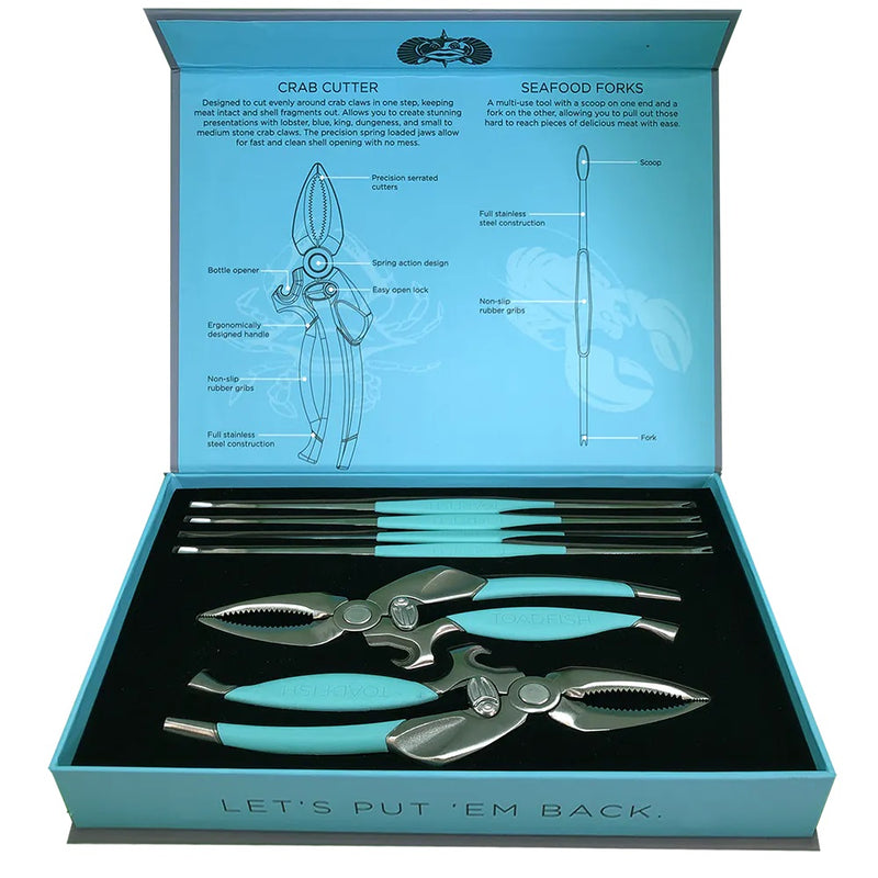 Toadfish Crab & Lobster Tool Set