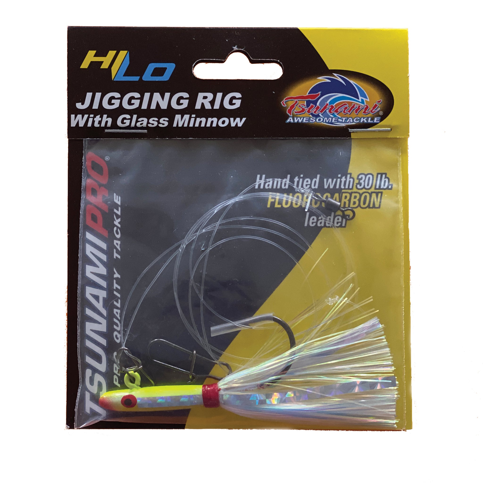 ホークアイ　ドミノ Tsunami Hi-Lo Glass Minnow Rigs – J&B Tackle Co