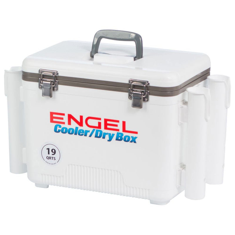 Engel Drybox/Cooler with Rod Holders