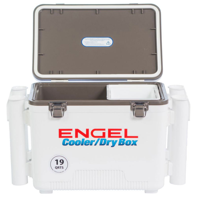 Engel Drybox/Cooler with Rod Holders