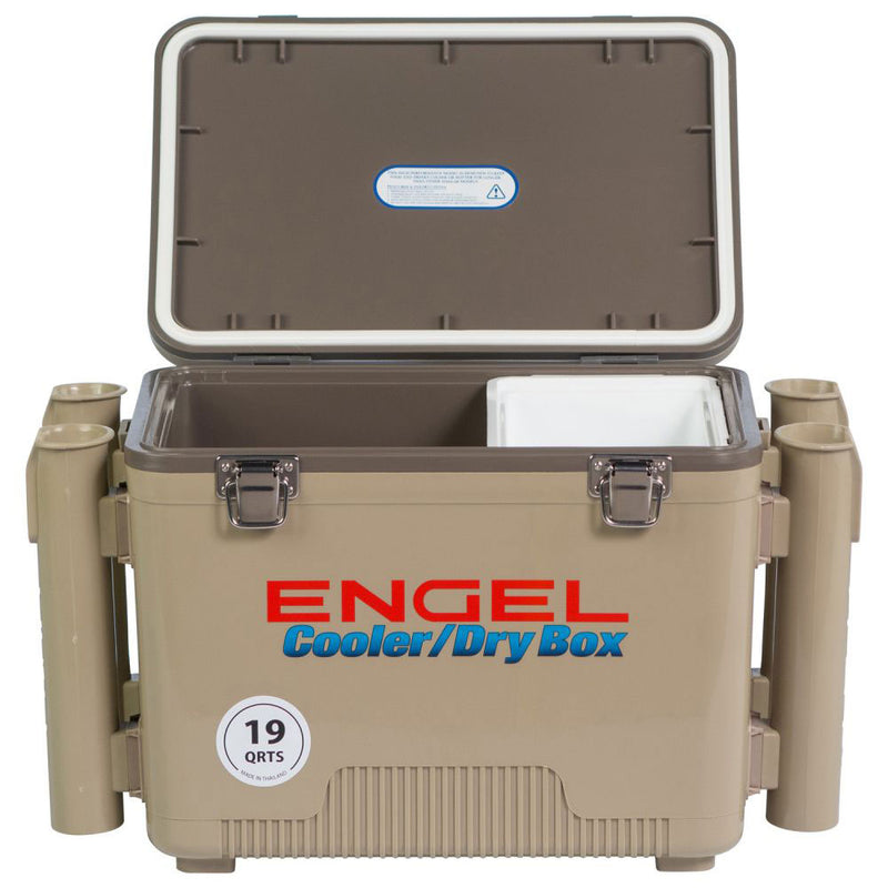 Engel Drybox/Cooler with Rod Holders