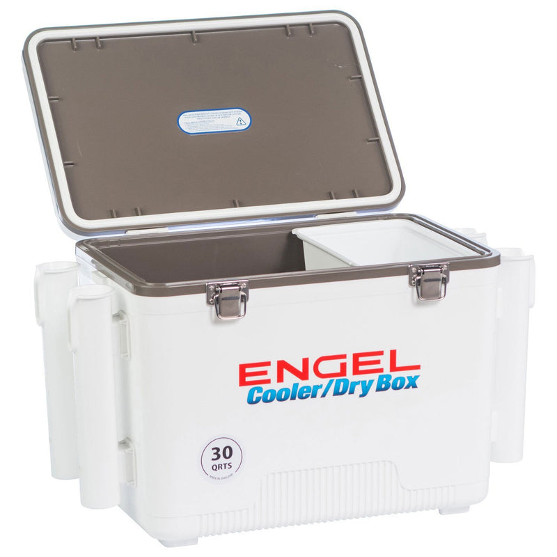 Engel Drybox/Cooler with Rod Holders