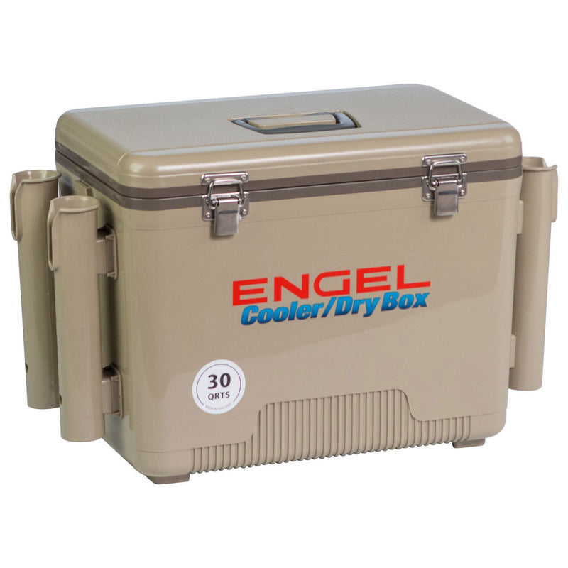 Engel Drybox/Cooler with Rod Holders