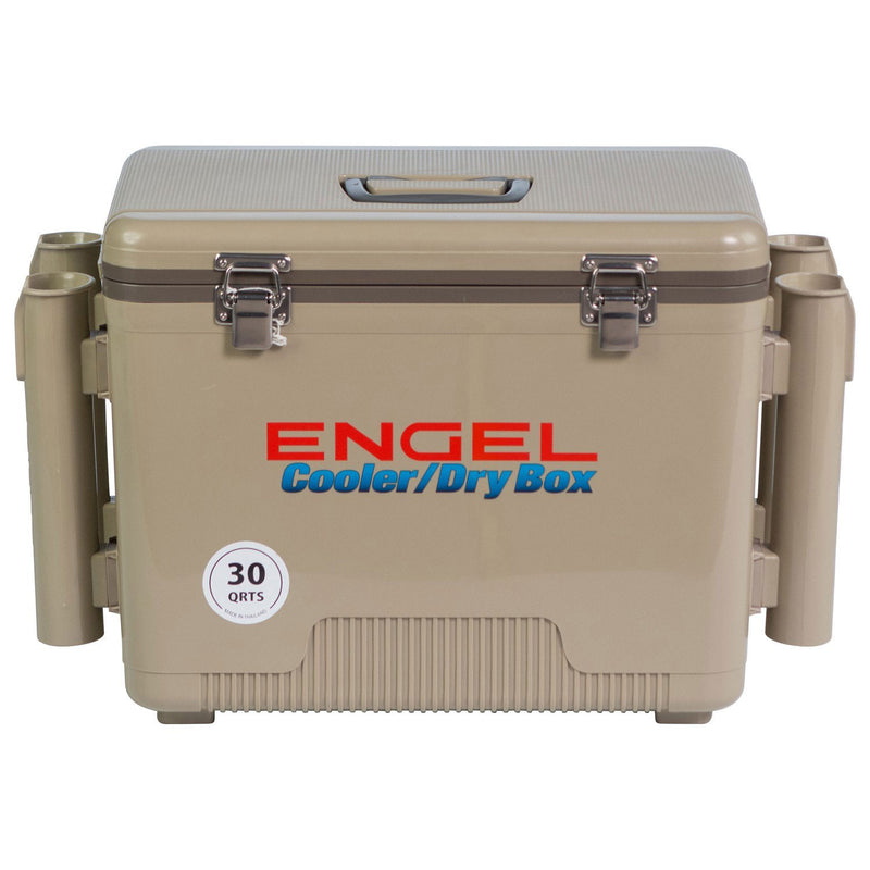 Engel Drybox/Cooler with Rod Holders