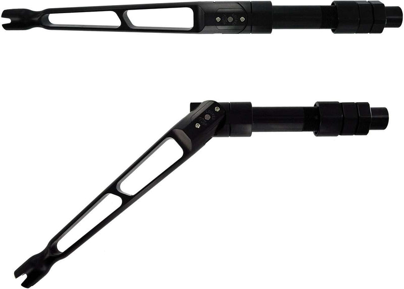 Short Black Winthrop Tackle Terminator Adjustable Butt